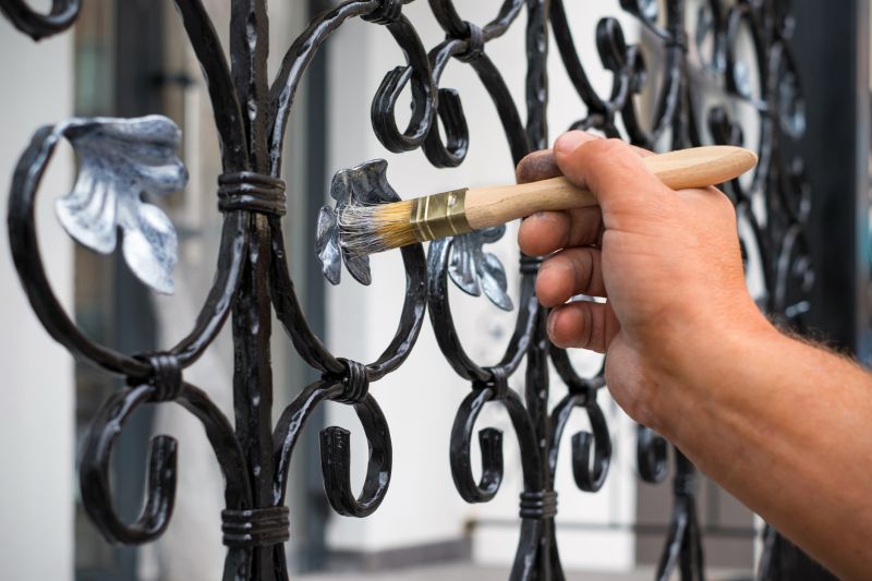 Wrought Iron Gate Painting Services In Mound MN Wrought Iron Gate 