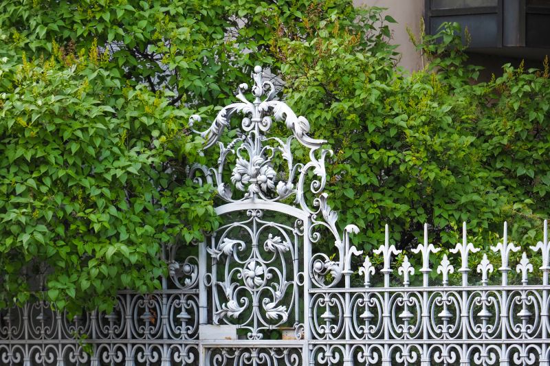 Decorative Iron Gate Artwork